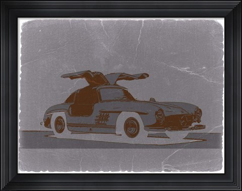 Framed Mercedes Benz 300 Print