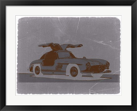 Framed Mercedes Benz 300 Print