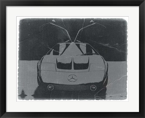 Framed Mercedes Benz C III Concept Print