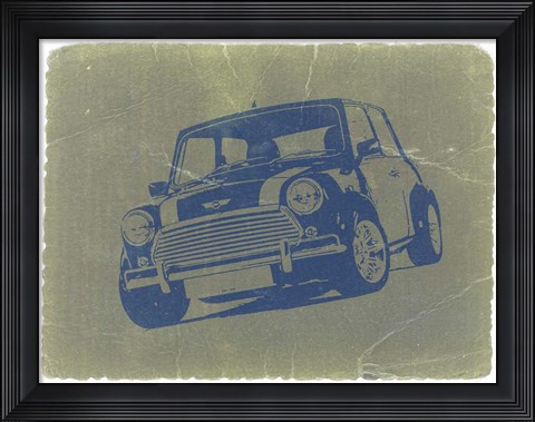 Framed Mini Cooper Print