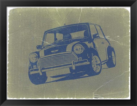 Framed Mini Cooper Print