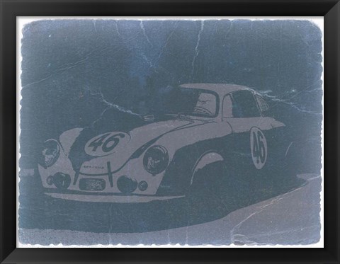 Framed Porsche 356 Coupe Front Print