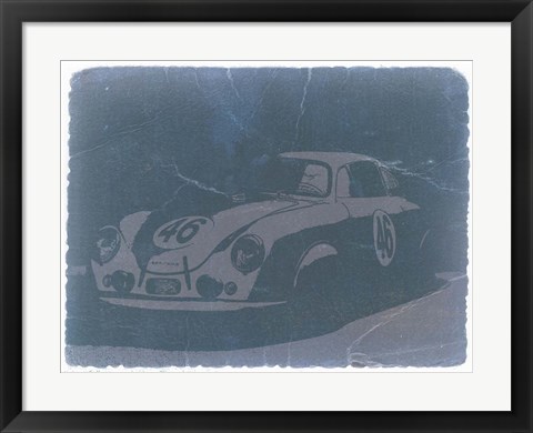 Framed Porsche 356 Coupe Front Print