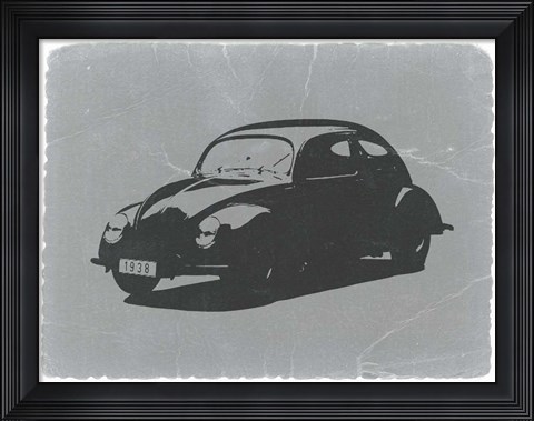 Framed VW Beetle Print