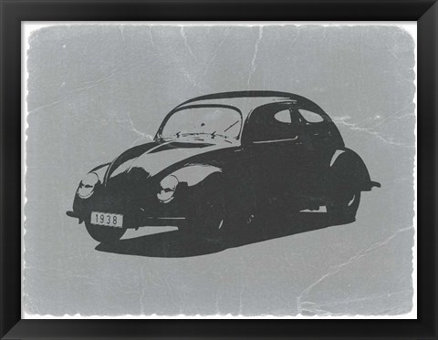 Framed VW Beetle Print