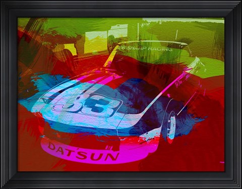 Framed Datsun Print