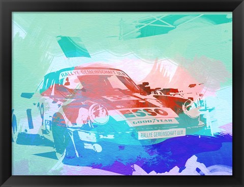 Framed 911 Before The Race Print