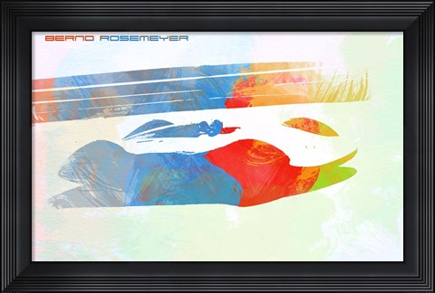 Framed Bernd Rosemeyer 1 Print