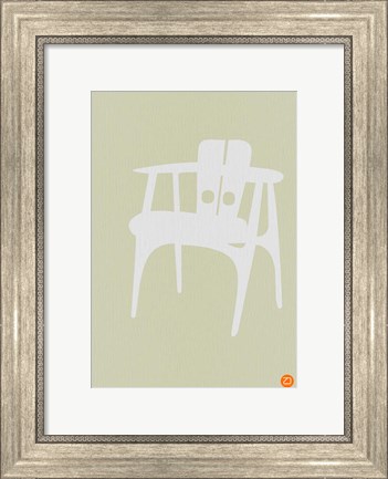 Framed Wooden Chair Print