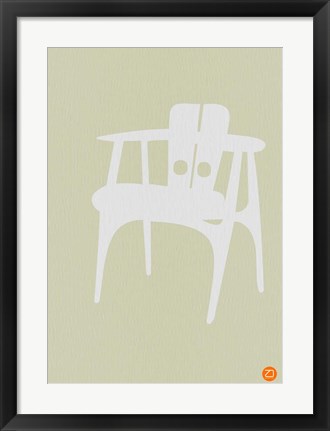 Framed Wooden Chair Print