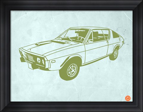 Framed My Favorite Car 2 Print