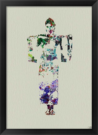 Framed Kimono Dancer 7 Print