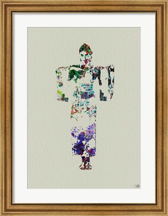 Framed Kimono Dancer 7 Print