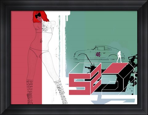 Framed Escape Print