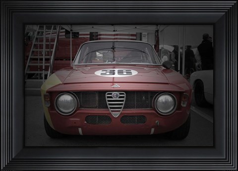 Framed Alfa Romeo Laguna Seca 1 Print