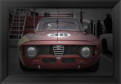 Framed Alfa Romeo Laguna Seca 1 Print