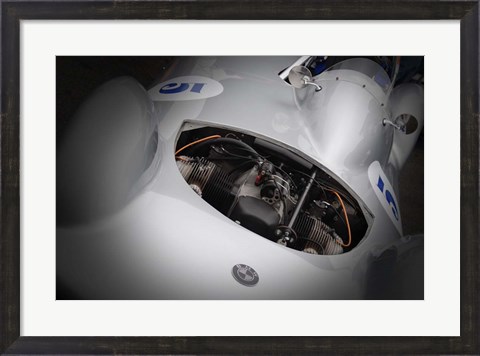 Framed Racing Cockpit Print