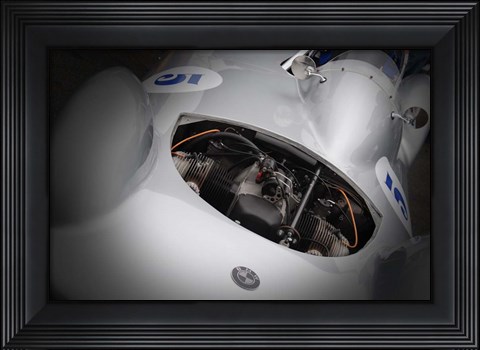 Framed Racing Cockpit Print