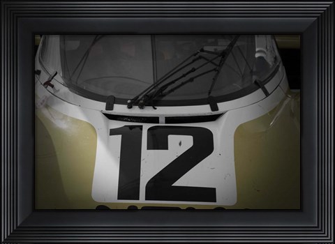 Framed Racing number Print