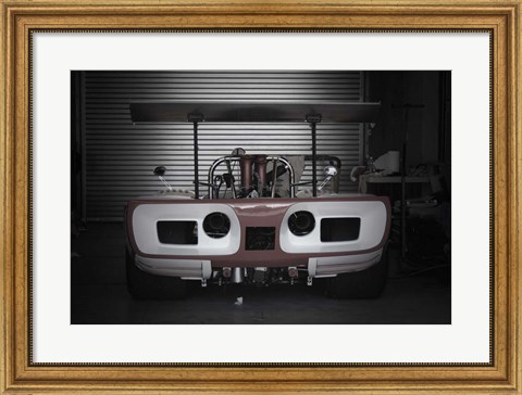 Framed Racing Garage Print