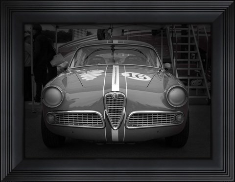 Framed Racing Alfa Rome Laguna Seca Print