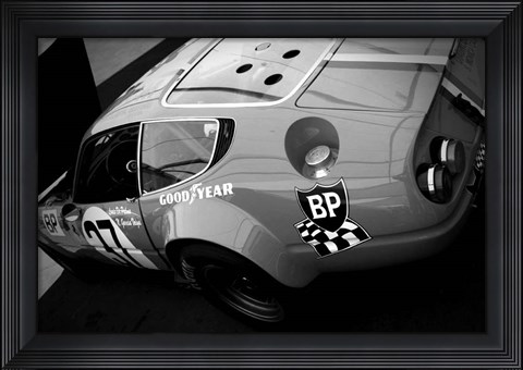 Framed Pit Stop Check Print