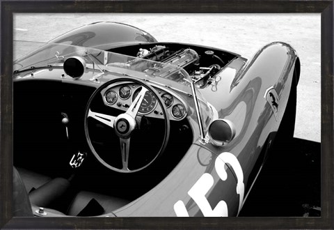 Framed Ferrari Cockpit 1 Print