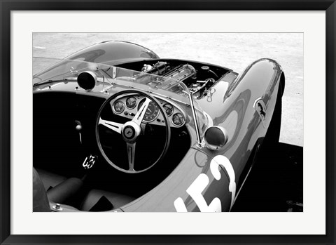 Framed Ferrari Cockpit 1 Print