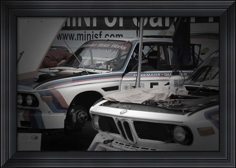 Framed BMW M Racing Team Print