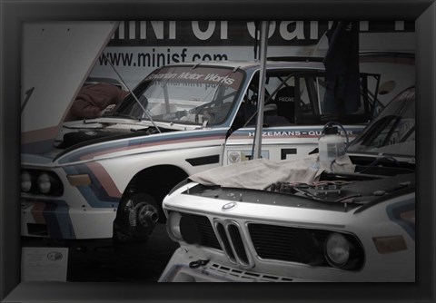 Framed BMW M Racing Team Print