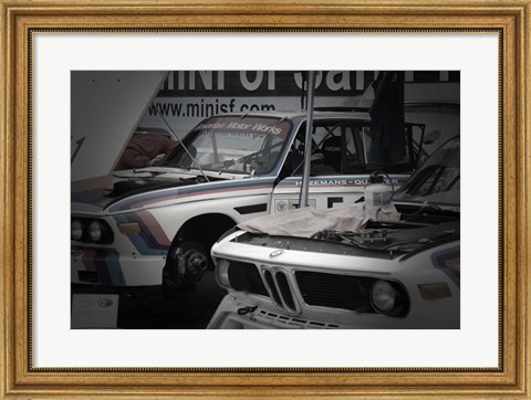 Framed BMW M Racing Team Print