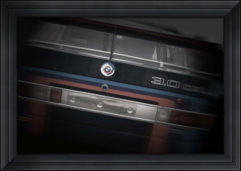 Framed BMW Motor Sport Rear Print