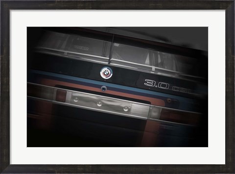 Framed BMW Motor Sport Rear Print