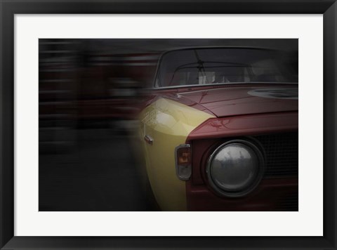 Framed Alfa Romeo GTV Front Print