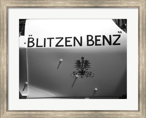 Framed Blitzen Benz Print