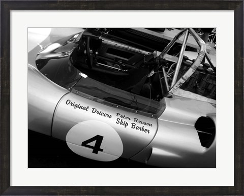 Framed Porsche Racing Print