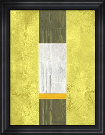 Framed Yellow Mist 2 Print