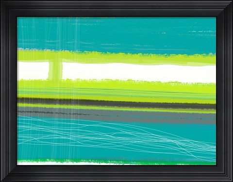 Framed Aquatic Breeze 2 Print