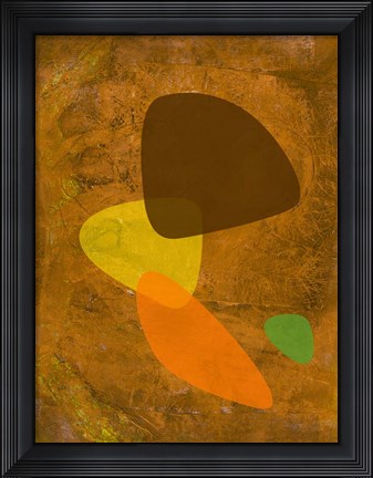 Framed Shapes 1 Print