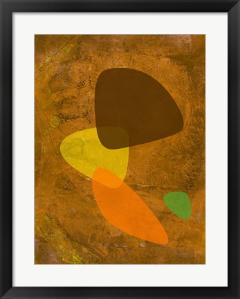 Framed Shapes 1 Print