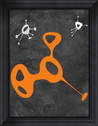 Framed Abstract Splash Theme 12 Print