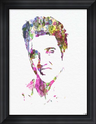 Framed Elvis Presley Print
