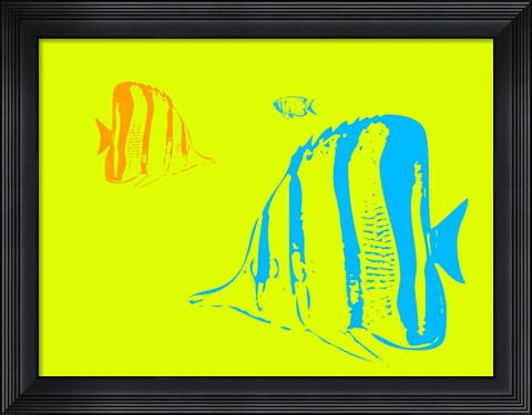 Framed Aquarium 1 Print