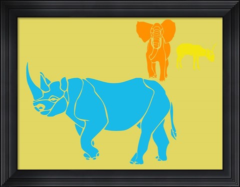 Framed Safari 2 Print