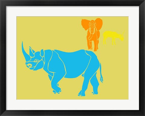 Framed Safari 2 Print