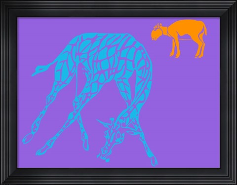 Framed Safari 3 Print