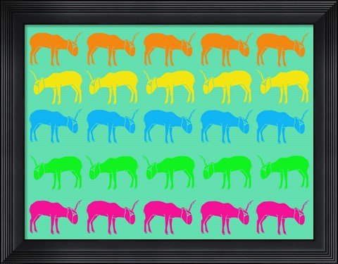 Framed Safari 4 Print