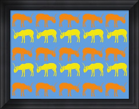 Framed Safari 5 Print
