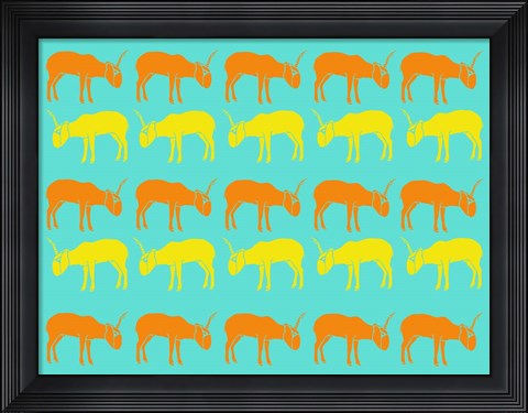 Framed Safari 6 Print
