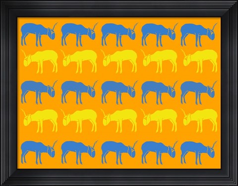 Framed Safari 6 Print